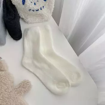 10-1 Роскошные кашемировые шерстяные носки для женщин, мягкие цвета, гладкие, подходящие, теплые и влагоотводящие носки для сна, для улицы и спорта, женские носки для улицы 1pairs