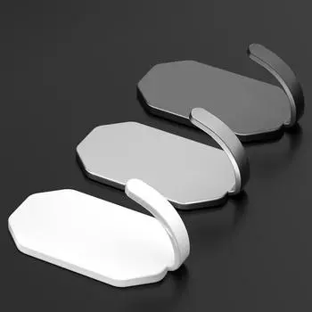 10/1 шт. крючков из нержавеющей стали, самоклеящиеся, без проколов, настенные вешалки, многоцелевые, для кухни, ванной, ключей, полотенец, держателей для пальто 2PCS