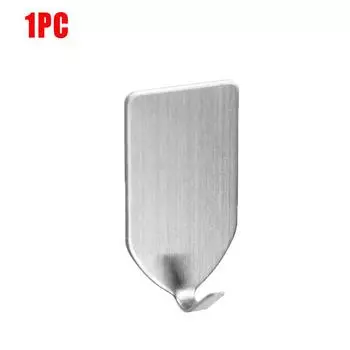 10/1 шт. самоклеящийся крючок из нержавеющей стали, тяжелый настенный крючок, органайзер для ванной комнаты, вешалка для полотенец, многоцелевая кухонная полка