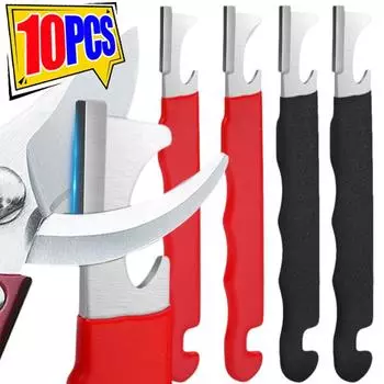 10/1 шт. точилка для ножей из легированной стали, ручные быстрозатачивающиеся точилки, переносной садовый скребок, бытовой инструмент 1Pcs