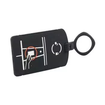 10-1шт силиконовый водонепроницаемый защитный чехол для ключей для Tesla Model 3/Y с кольцом для ключей, устойчивый к царапинам, держатель для автомобильных карт, защитный чехол для ключей