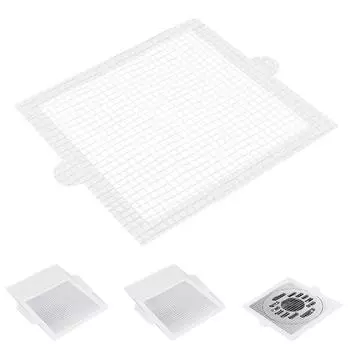 10-200PCS Floor Drain Patch Disposable Anti-Clogging Filter Patch Bathroom Sewer Hair Catcher Kitchen & Bathroom Clogging Tools 10PCS