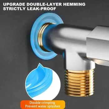 10/20/30/50/100 шт. герметичные уплотнительные прокладки для крана, термостойкие, простая установка, предотвращение капель, треугольный клапан, уплотнение для крана 10pcs белый