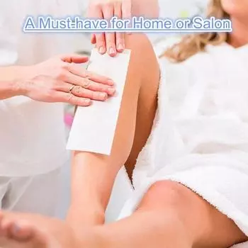 10/20/30/80 шт. одноразовая бумага для удаления волос для лица, рук, тела, нетканый воск для удаления волос Prof T1F9 white1-10pcs