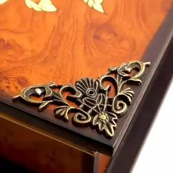 10/20/30 шт. ажурные наклейки для мебели в стиле ретро, украшение для мебели, винный шкаф, протектор для альбомов, ювелирный шкаф 10pc