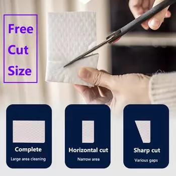 10/20/30 шт. Губка для чистки кухни, двойная сжатая, высокой плотности, волшебная губка-ластик, меламиновая губка для чистки ванной комнаты 10X6X2 см