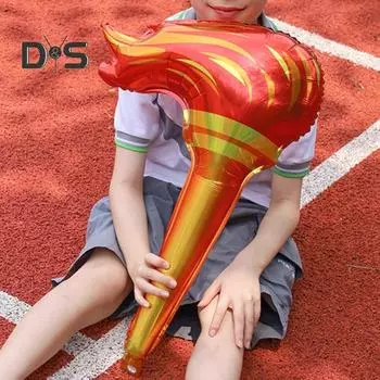 10/20/30 шт. надувной факел оптом, поддельные факелы, украшения, спортивные игры, реквизит, беспламенный воздушный шар, палка для вечеринок, спортивных соревнований, мероприятий, принадлежностей A