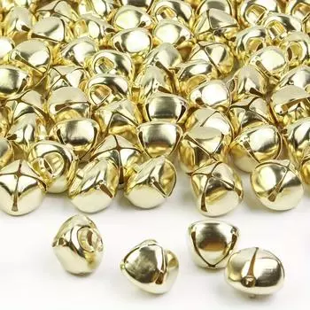 10/20/30 штук рождественских колокольчиков, металлические колокольчики, громкий звук, подходят для самостоятельного украшения дома на рождественских вечеринках 10pcs