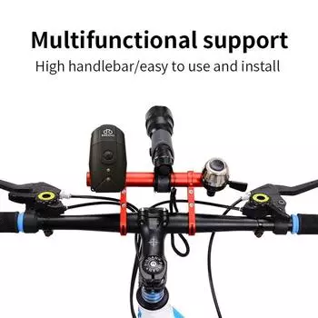 10/20/30cm Bicycle Handlebar Extended Bracket Bicycle Headlight Mount Bar Computer Holder Lamp Support Rack Alloy Stand