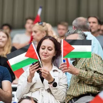 10/20/50/100 шт. мини-флаги Палестины с шестом, ручные маленькие флаги Палестины, миниатюрные флаги, размахивающие руками 20PCS