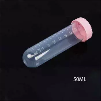 10/20/50 шт. 50 мл пластиковых пробирок для центрифуги - круглые/конические/с плоским дном, лабораторного качества, инструмент для преподавания и химических исследований 10PCS