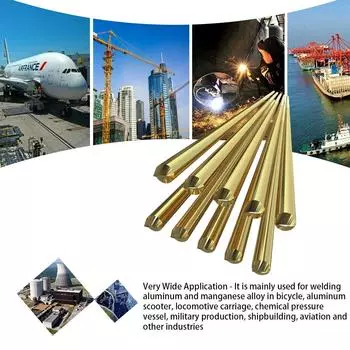 Набор латунных сварочных стержней 10 pcs,1.6mm*333mm
