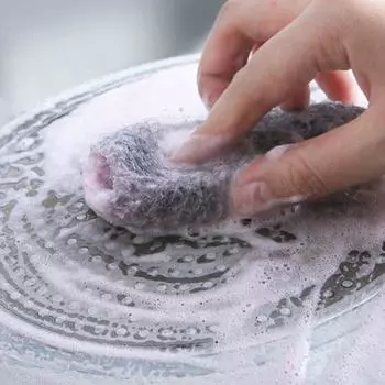 10/20/50 шт. мыльных дисков из стальной ваты, простых в использовании, многофункциональных, для чистки посуды после выпекания, восстановления 10pcs