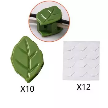 10/20/50 шт. невидимое крепление для стены для скалолазания, кронштейн для лозы из ротанга, фиксированная пряжка, зажимы для листьев, держатель для тяги, сад 10PCS