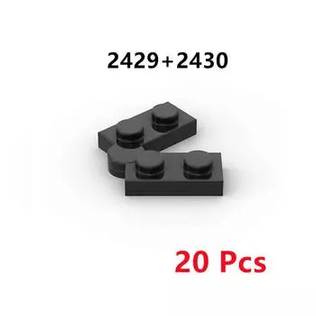 10/20 пар/лот Строительные блоки 2429 2430 3937 3938 Пластина-петля 1 x 4 Поворотная 1 x 2 Основание и Верх Кирпич Игрушка Для Высокотехнологичного MOC Набора