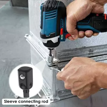 10/20 шт. 1/2-дюймовый ударный адаптер для торцевого ключа, сверла с шестигранным хвостовиком, удлинитель для ударного ключа, ручка отвертки, инструмент