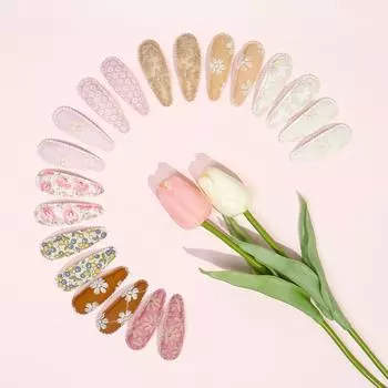 10/20 шт. 2 дюйма детские волосы цветочные заколки на металлических заколках нескользящие заколки для волос для малышей девочек детей женщин аксессуары для волос розовый