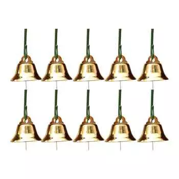 10/20 шт 2 см рождественские подвесные колокольчики украшения для рождественской елки украшения