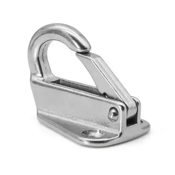 10/20 шт. 316 нержавеющая сталь крюк для крыла для морской лодки серебряный пружинный пряжка тип вешалка для крыла подходит для прицепов грузовиков автофургонов оборудование