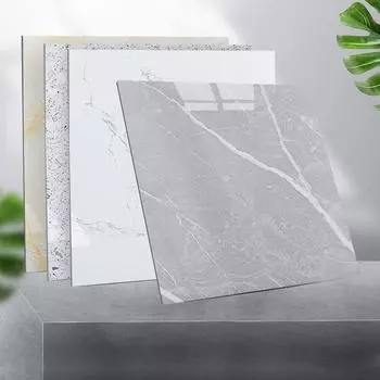 10/20 шт. 60*60 см ПВХ мрамор самоклеящаяся износостойкая наклейка на пол водостойкая Декор для ванной комнаты домашний декор 10PCS