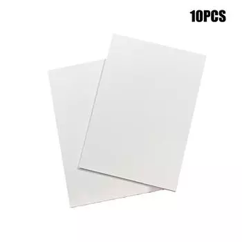 10/20 шт. A7 белая картонная карта защита из маленькой упаковки для карт плотная картонная упаковка офисные принадлежности для стола 10PCS