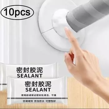 10/20 шт. Герметик для отверстий в стенах, канализационная труба, водонепроницаемая уплотнительная лента для герметизации отверстий, ремонт 10pcs