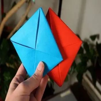 10/20 шт. Игрушка-перевертыш Ddakji, игра Ddakji, синяя, красная, твердый картон, бумага для игры в переворачивающиеся игрушки, принадлежности для вечеринок, подходящие для ролевых игр 20pcs