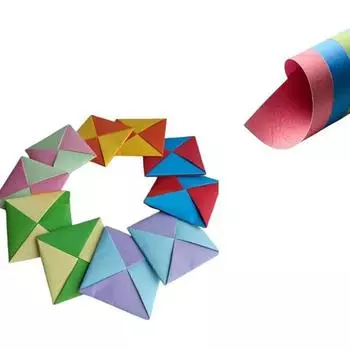 10/20 шт. Игрушка-перевертыш Ddakji, игра Ddakji, синяя, красная, твердый картон, бумага для игры в переворачивающиеся игрушки, принадлежности для вечеринок, подходящие для ролевых игр