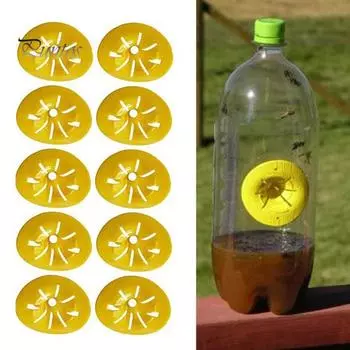 10/20 шт. инструмент-ловушка для ос для использования в помещении и на открытом воздухе, подвесная эффективная ловушка для насекомых-шершней для сада, дворика, патио 10 pcs