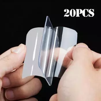 10/20 шт. мощная наклейка без отметок, фото настенная вспомогательная двусторонняя висячая фиксированная двусторонняя водостойкая вискозная лента для ванной комнаты 10pcs прозрачный