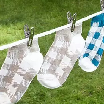 10/20 шт. прищепки из нержавеющей стали, зажимы для стирки, бытовые уплотнительные зажимы, ветрозащитные зажимы, штифты для подвешивания, металлические зажимы, зажимы 10PCS