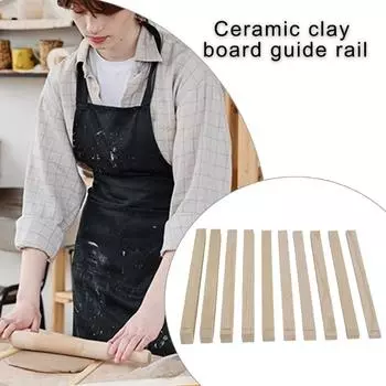 10/20 шт. Руководство по обучению гончарному делу, направляющие для скалок размером 5/10, набор палочек, направляющие для глины, инструмент для гончарного дела