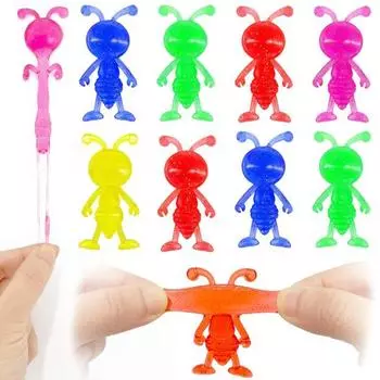 10/20 шт TPR липкая игрушка-муравей снятие стресса тревога мини-муравей растягивается дети 10pcs