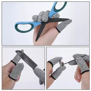 10/20 шт., защита для пальцев, защита для пальцев, рукава, перчатки с защитой от кожуры пальцев, чехол для пальцев, кухонные инструменты