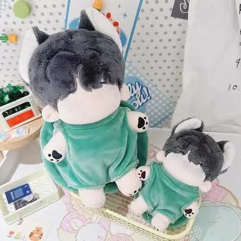 10/20 см Мини-хлопковая кукольная одежда Мультяшный панцирь черепахи Пальто Diy Kawaii Может менять кукольную одежду Аксессуар для детей Подарки для девочек