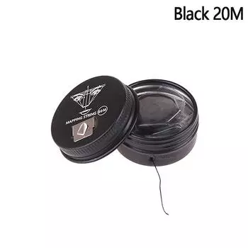 10/20M Микроблейдинг Картографическая нить Брови Предварительно прокрашенная нить Перманентный макияж Татуировка Окрашивание Линия Брови Маркер Позиционирование Инструмент