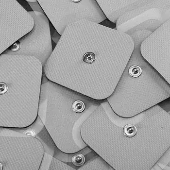 10/20 шт. 5 x 5/4 x 4 см, сменные подушечки для блока TENS, подушечки для электродов TENS, пластыри для электродной терапии 4*4-10PCS белый