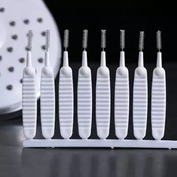 10/20Pcs Bathroom Micro Nylon Brush Shower Head Anti-clogging Cleaning Brush Mobile Phone Hole Pore Gap Washing Tools