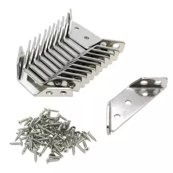 10/20 шт. Многоцелевой прямоугольный кронштейн, усиленный угловой кронштейн для мебели, кровати, корпуса, треугольный кронштейн для усиления 10