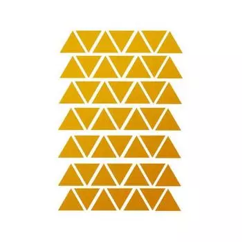 10/21/42 шт треугольники стикер стены детская комната детский сад наклейка декор L розовый