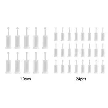 10/24Pcs Gravity Feed Paint Strainer Fine Mesh Gravity Type Feed Spray Gun Filters HVLP Filter Fits Most Gravity Feed Sprayers 10Pcs
