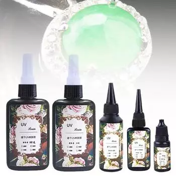 10/25/50/60/100 г DIY ювелирных изделий быстросохнущая смола для изготовления ювелирных изделий, клей для художественных ремесел 50g