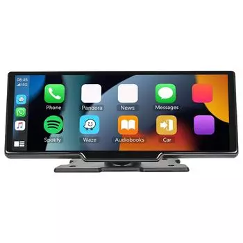 10,26-дюймовый сенсорный экран автомобильный MP5-плеер Mirrorlink беспроводной Carplay Android Auto автомобильное радио с HD камерой Review GPS-навигация CHINA