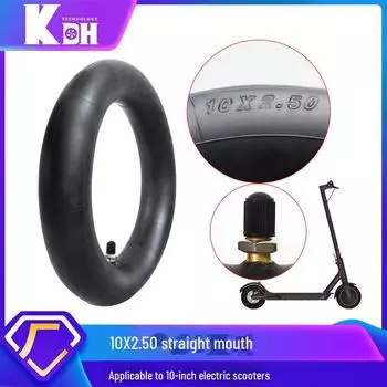 10.2.5 Утолщенная внутренняя камера для 10-дюймового электросамоката M365, совместимая с самокатами Pro1s. 10x2 straight mouth