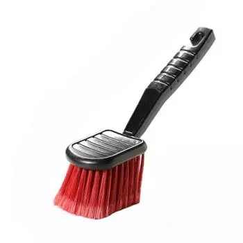 10,2-дюймовая щетка для чистки колес PPT с мягкой щетиной, щетка для чистки обода шины, автомобильная щетка для чистки колес