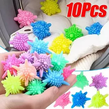 10/2 шт., волшебные шарики для стирки против запутывания, многоразовые, для удаления пятен, для чистки одежды, шарики для стирки, инструменты для удаления ворса в стиральной машине