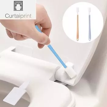 10/30/50/100 шт., одноразовая щетка для чистки щеток, набор инструментов, одноразовая щетка для унитаза, щетка для чистки углов, зазоров 10pcs синий