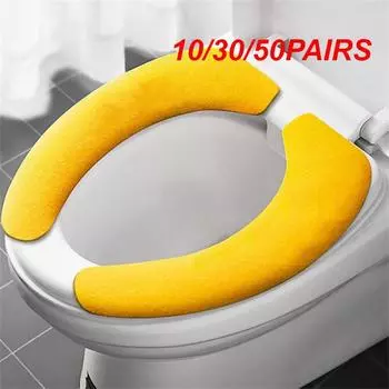 10/30/50 ПАР Мультяшный Дизайн Мягкий Прекрасный Санитарный Бестселлер Фактический Высокий Спрос Моющийся Наклейка на Сиденье Для Унитаза Дезодорант Обычный