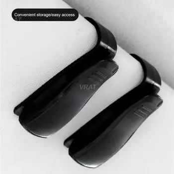 10/30/50 шт. чехол для ручки с зажимом прочный практичный S-образный аксессуар для салона автомобиля футляр для автомобильных очков портативный универсальный 2 в 1