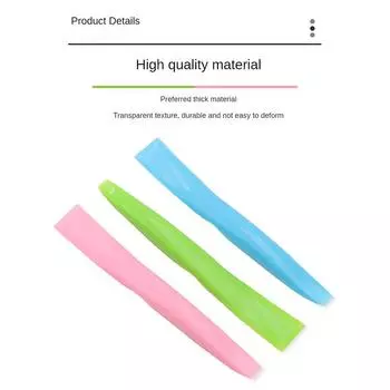 10/30/50 шт. Обезжириватель прочный складной кухонный очиститель для стекла плиты пластиковый шпатель не легко деформируется полупрозрачная текстура